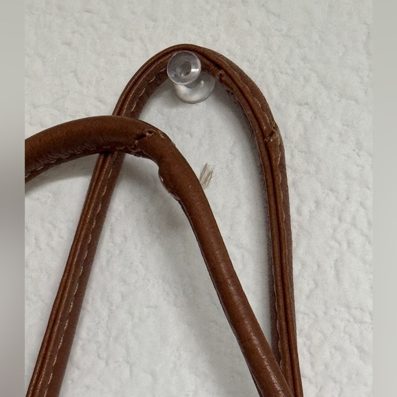 Wilson leather Brown Leather Tote Bag *long handles - Picture 7 of 13